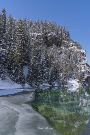 Lac de La Rosière en hiver - Courchevel - Maxime Borreda
