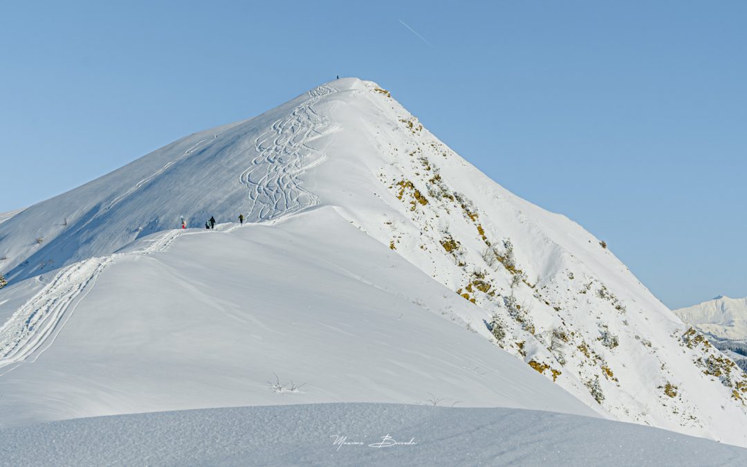 Montagne de Sulens en Ski de Randonnée